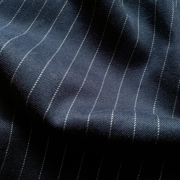 Frank & Oak Striped Flannel Trousers - Picture 3 of 3